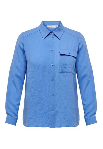 ONLY Carmakoma Camicia da donna  blu