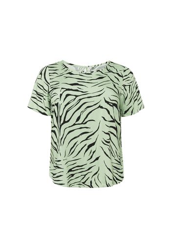 ONLY Carmakoma Camicia da donna 'LOLLI'  verde pastello / nero