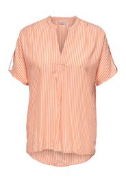 ONLY Carmakoma Camicia da donna  arancione / salmone / bianco