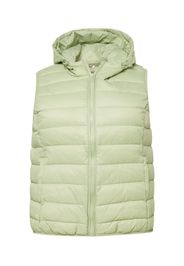 ONLY Carmakoma Gilet 'NEW TAHOE'  verde pastello