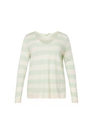 ONLY Carmakoma Pullover  beige / verde pastello