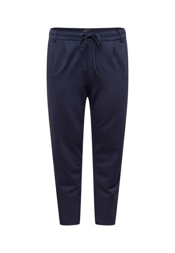 ONLY Curve Pantaloni con pieghe 'POPTRASH LI'  navy