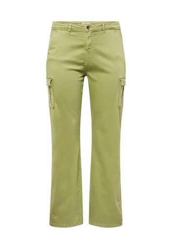 ONLY Curve Jeans cargo 'SAFAI'  verde chiaro
