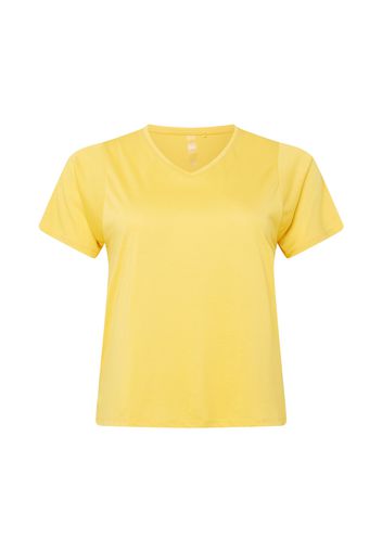 Only Play Curvy Maglia funzionale  giallo