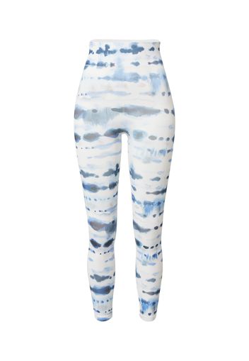 ONLY PLAY Pantaloni sportivi 'JIA'  bianco / blu / navy / blu chiaro