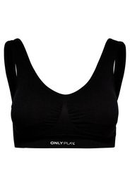 ONLY PLAY Reggiseno sportivo  nero / bianco