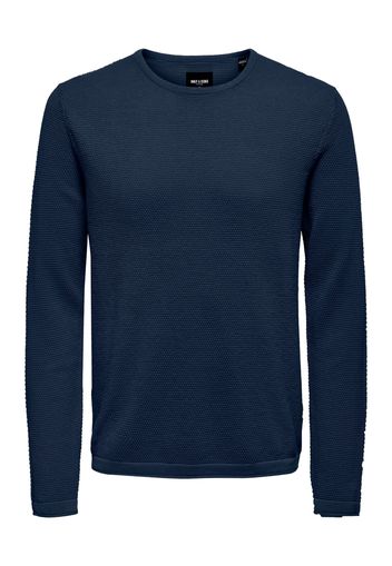 Only & Sons Pullover 'Panter'  blu scuro