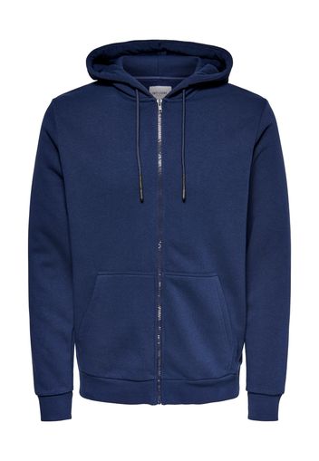 Only & Sons Giacca di felpa  navy