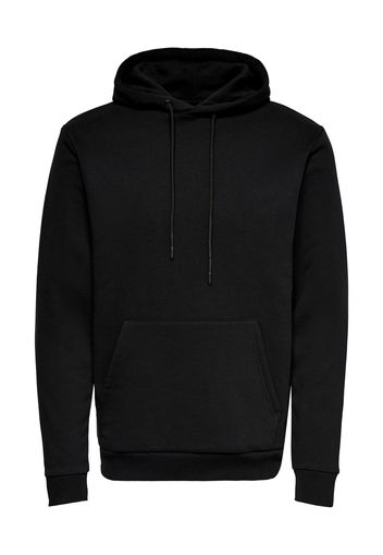 Only & Sons Felpa 'ONSCERES LIFE HOODIE SWEAT NOOS'  nero