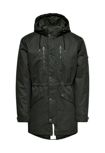 Only & Sons Parka invernale 'Klaus'  verde scuro