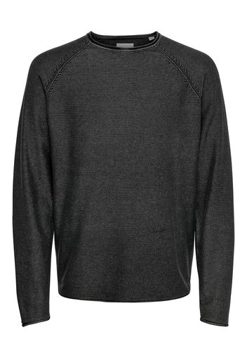 Only & Sons Pullover 'Dextor'  nero sfumato