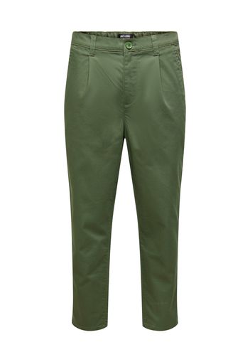 Only & Sons Pantaloni chino 'Dew'  oliva