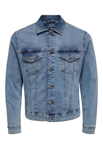 Only & Sons Giacca di mezza stagione  blu denim