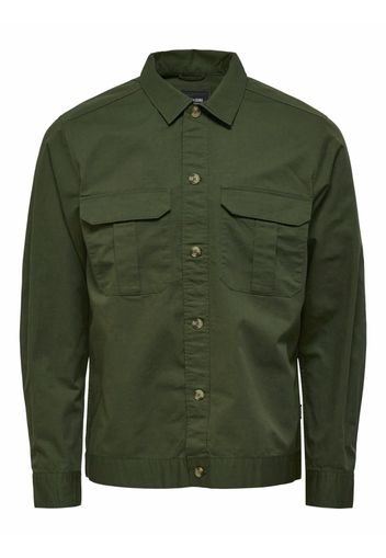 Only & Sons Giacca di mezza stagione 'SEMIR'  verde scuro