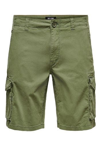 Only & Sons Pantaloni cargo 'Mike'  verde