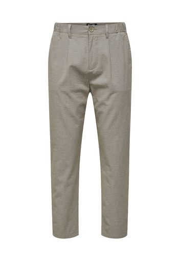 Only & Sons Pantaloni con pieghe 'DEW'  grigio / beige