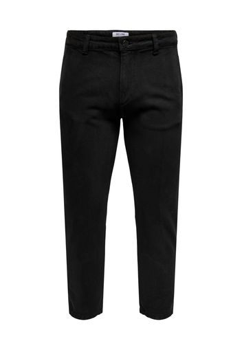 Only & Sons Pantaloni chino 'Avi Beam'  nero