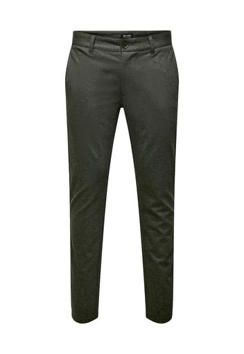 Only & Sons Pantaloni chino 'MARK'  oliva