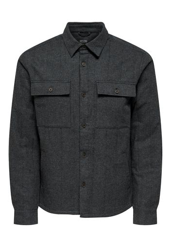 Only & Sons Camicia 'ZEM'  grigio scuro