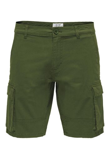 Only & Sons Pantaloni cargo 'Cam Stage'  oliva