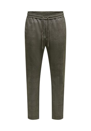 Only & Sons Pantaloni 'LINUS'  écru / broccato