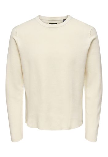 Only & Sons Pullover 'Luke'  bianco lana