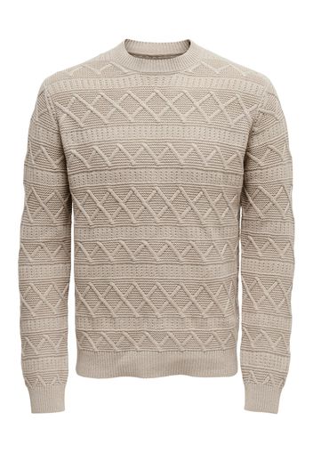 Only & Sons Pullover 'WADE'  beige