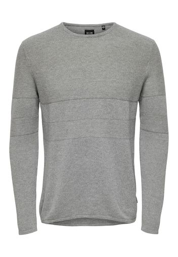 Only & Sons Pullover 'NIKO'  grigio sfumato