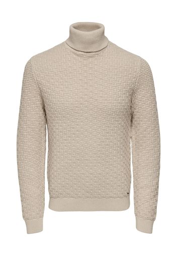 Only & Sons Pullover 'Kay'  beige chiaro