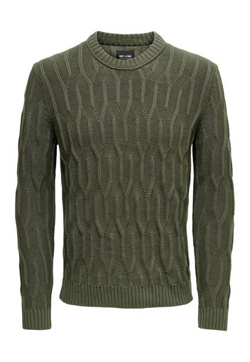 Only & Sons Pullover  oliva