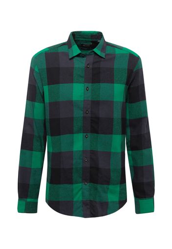 Only & Sons Camicia 'GUDMUND'  verde / nero