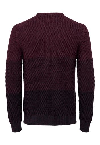 Only & Sons Pullover 'Tuck'  borgogna