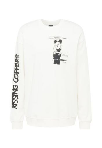 Only & Sons Felpa 'BANKSY'  nero / bianco