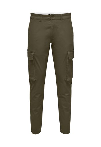 Only & Sons Pantaloni cargo 'NEXT'  oliva