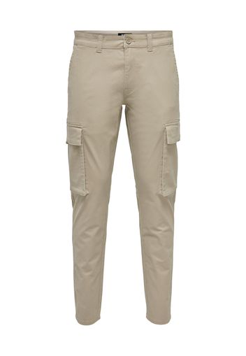 Only & Sons Pantaloni cargo 'NEXT'  beige scuro