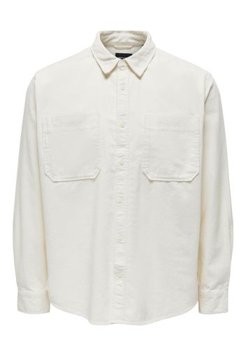 Only & Sons Camicia  bianco lana