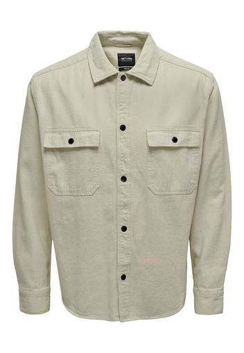 Only & Sons Camicia 'Team'  pietra