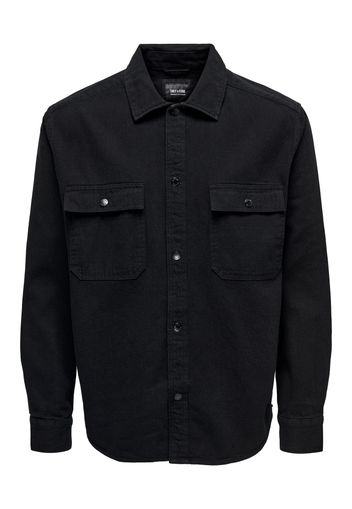 Only & Sons Camicia 'TEAM'  nero