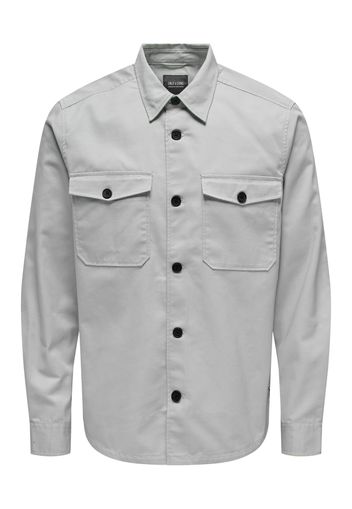 Only & Sons Camicia 'Milo'  grigio chiaro