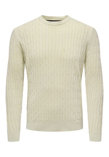 Only & Sons Pullover 'ROBERT'  écru