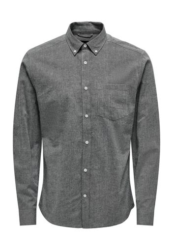 Only & Sons Camicia 'TORP'  antracite