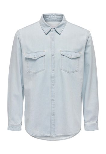 Only & Sons Camicia 'Bane'  blu chiaro