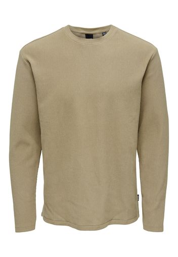 Only & Sons Felpa 'BERKELEY'  beige scuro