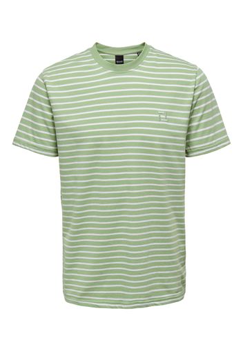 Only & Sons Maglietta 'HENRY'  verde pastello / bianco