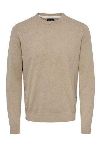 Only & Sons Pullover 'Re'  marrone chiaro