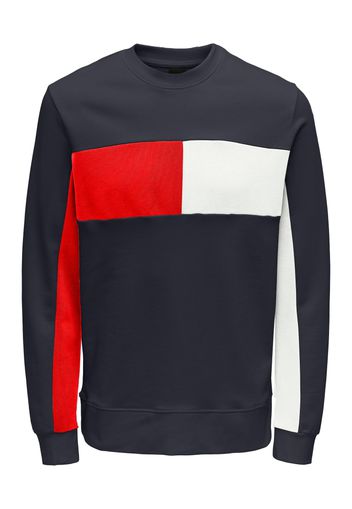 Only & Sons Felpa 'FOX'  navy / rosso / bianco