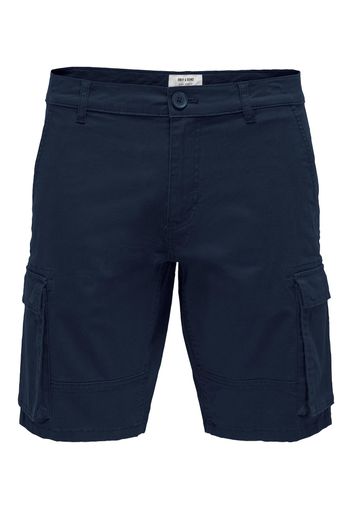 Only & Sons Pantaloni cargo 'Cam Stage'  marino