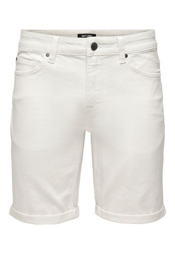 Only & Sons Pantaloni 'Ply'  bianco