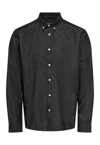 Only & Sons Camicia  nero sfumato