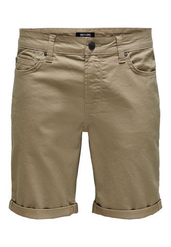 Only & Sons Pantaloni 'PLY'  beige scuro